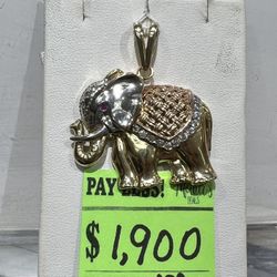 Elephant Pendant Hollow