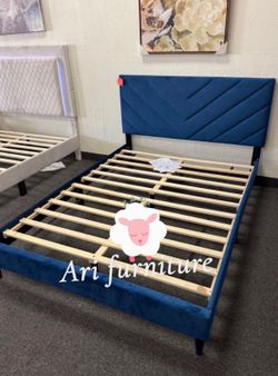 Full size bed frame only