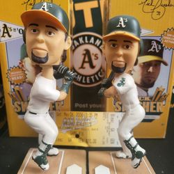 Nick Swisher bobblehead LOT of 2