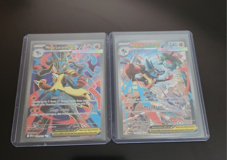 Pokemon Mega Lucario Ex (Mega Evolution)