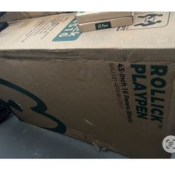 Brand New Unopened Box Rollkick Playpen Panel