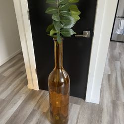 Large Glass Bottle