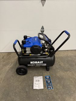 Kobalt QUIET TECH 10-Gallon Portable Electric 175 PSI Horizontal Air Compressor