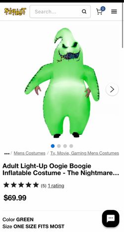 Halloween costume blow up