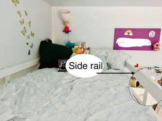 Twin Loft Bed with Stairs, Drawers, Desk Space & Extra Storage Area – Great Condition! 🌟