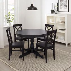 Black IKEA Dining Table