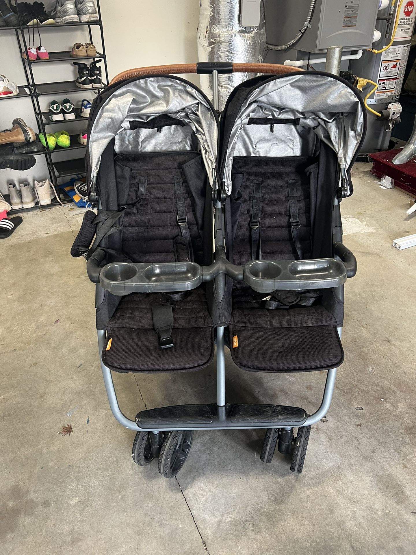 Zoe baby double Stroller 