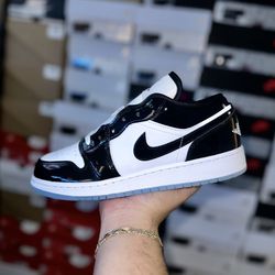Jordan 1 Low “Concord” (GS) Sizes 6Y & 7Y IN HAND BRAND NEW