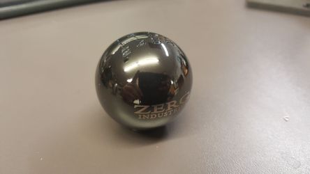 Zerg industries 6 speed black chrome shift knob