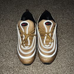 Nike Air Max 97s (Metallic Gold)