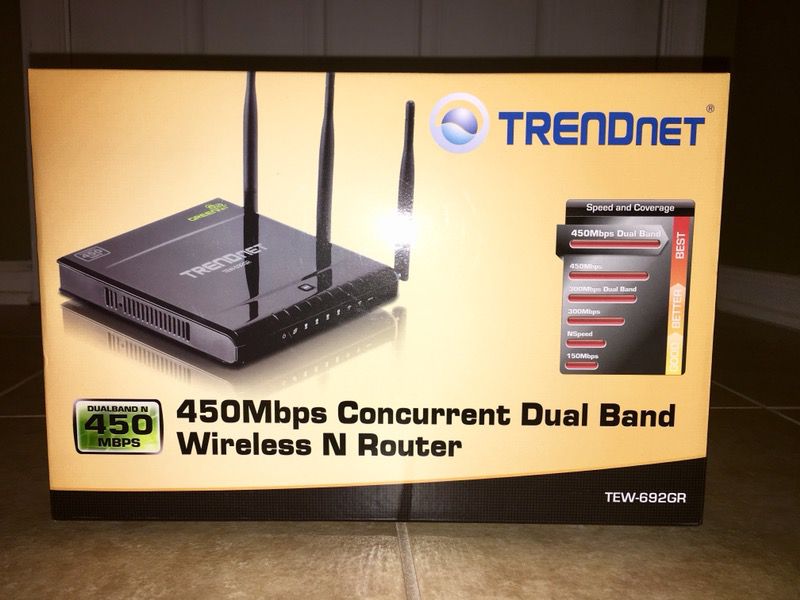 Trend net wireless N router