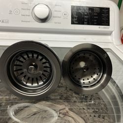 New Kitchen Sink Drain And Strainer