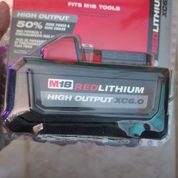 Milwaukee Red Lithium High Output Xc6.0