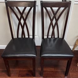 Two Sturdy Decorative Chairs $25 for Both