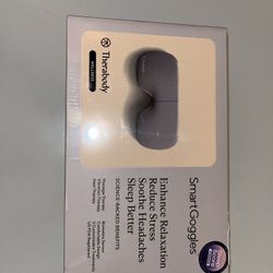 TheraBody SmartGoggles – Sleep & Stress Relief Eye Mask Massage, Heat, Vibration