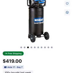 Kobalt 26 Gallon Compressor 