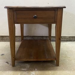 Brown 24 1/2” Wood End Table 