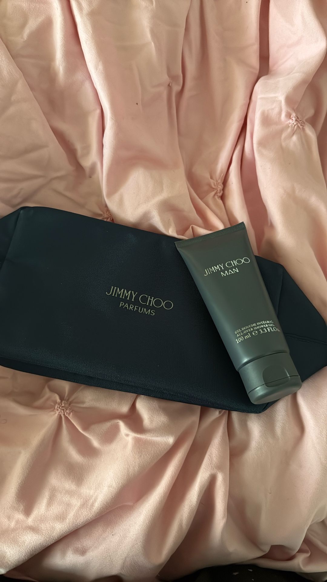 jimmy choo mens soap + packaging bag 