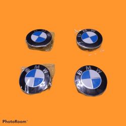 4 BMW Center Caps