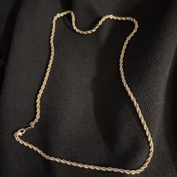 16 inch Gold Rope Chain