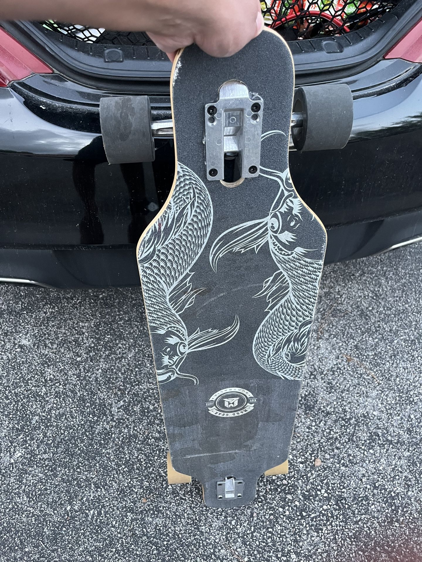 Koi Fish Long Board