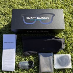 Smart AI Glasses | Bluetooth Audio + Voice Assistant | Changeable Lenses