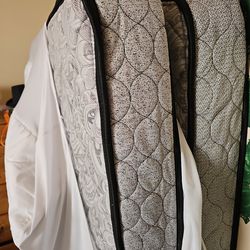 2 like new full mattresses, very clean.