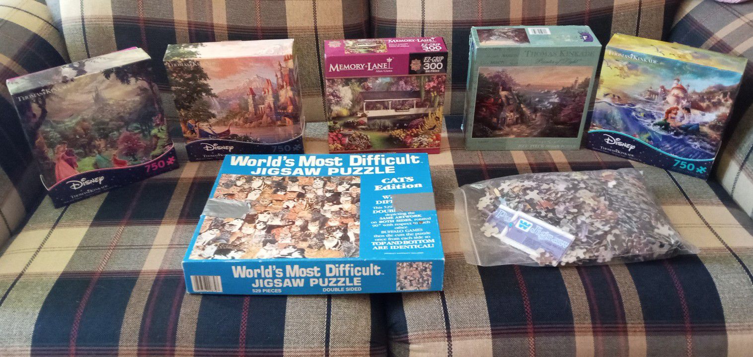 Puzzles Good Condition $5.00.each 