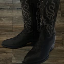 Dan Post Black Western Boots US 9.5 EW