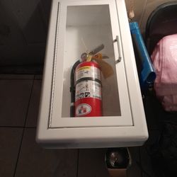 Fire Extinguisher  With Fire Box 