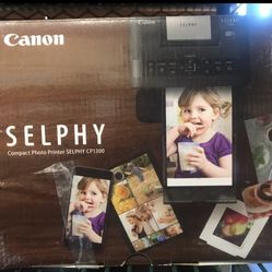 Selphy CP 1300 W/refill Paper Pack