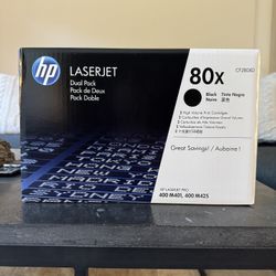 New HP 80X Toner