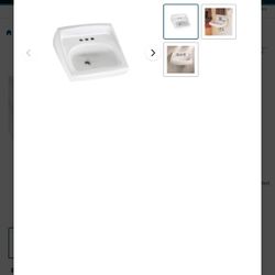 American Standard Sink