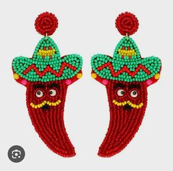 Bead Festive Earings