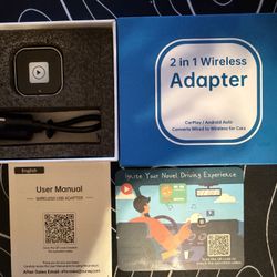 CarPlay/Android Auto Wireless Adapter