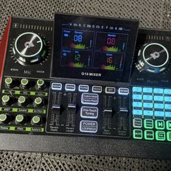 G10 Audio Mixer Sound Card