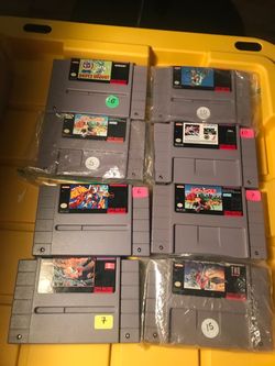Super Nintendo games