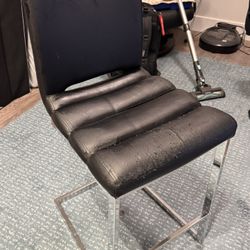 2 Bar Stools Slightly Damaged Two For $6 One For $3