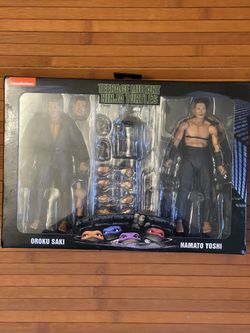 NECA TMNT Oroku Saki & Hamato Yoshi Two Pack