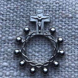 Vintage Pocket Finger Rosary