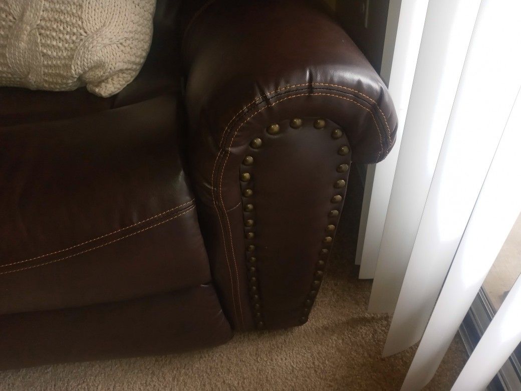 ***Price Is FIRM*** 3 Pieces Sectional Genuine leather Sofas for Sale in El Paso, TX OfferUp