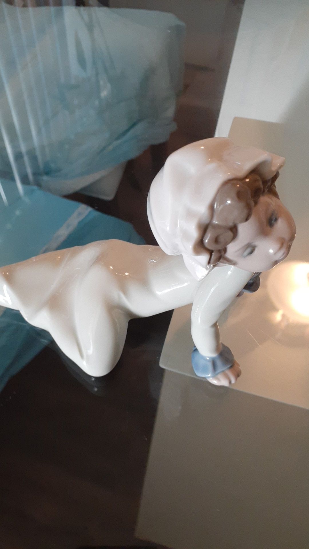 Lladro figurine baby boy