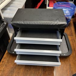Mechanics Roller Seat with Drawers