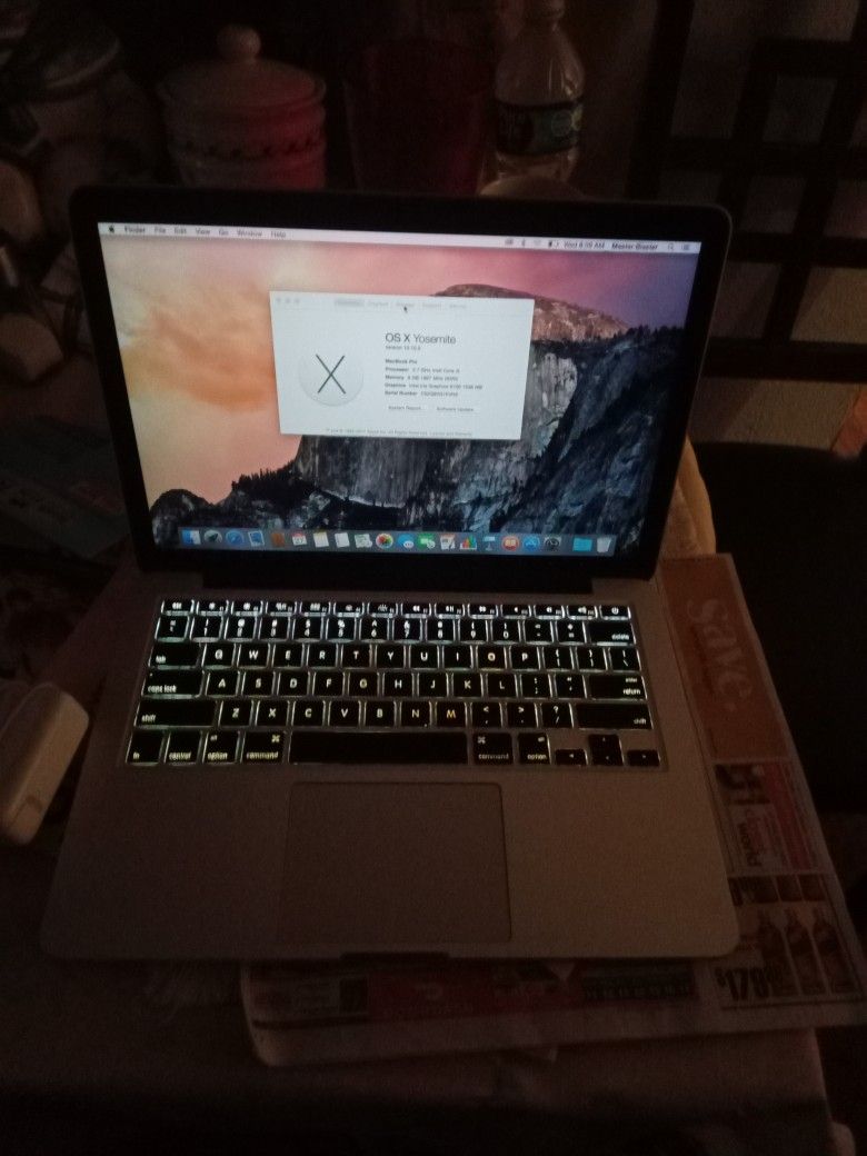 FOR SALE 2015 APPLE MACBOOK PRO