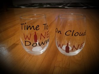Stemless Wine Glasses