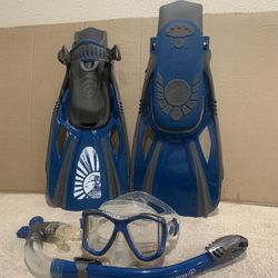 Scuba  Diving   Snorkeling   Gear  Set   S/m