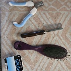 #Dog #Brush #Flea #Comb #Nail Clippers 