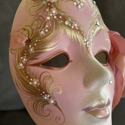 Beautiful Porcelain Mask Of Girl