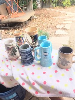 Vintage Anheuser Busch mugs