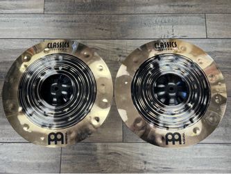 Meinl Classics Custom Dual 14” Hi Hat Cymbals